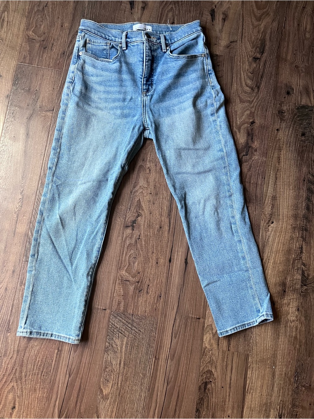 LOFT Women's Light Blue Straight Leg Jeans